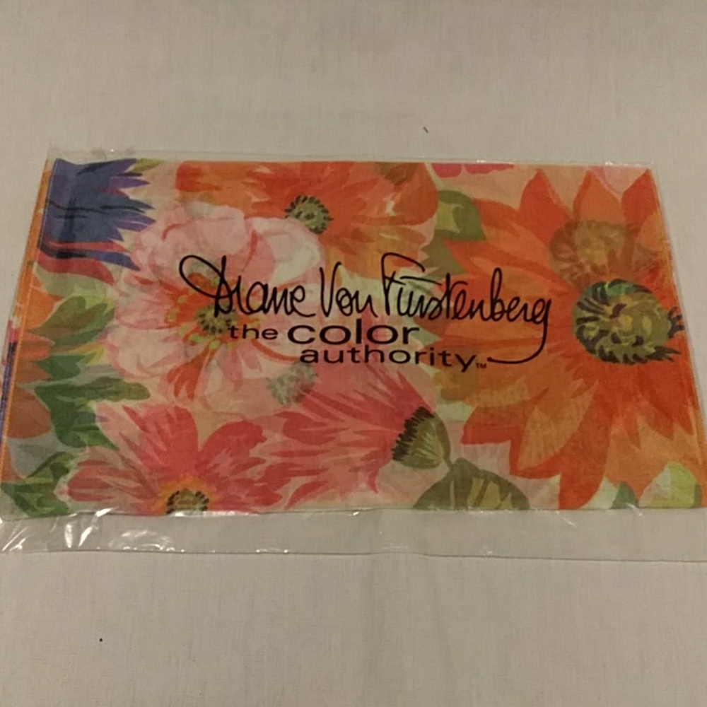 Diane Von Furstenberg Spring Garden Chiffon Scarf